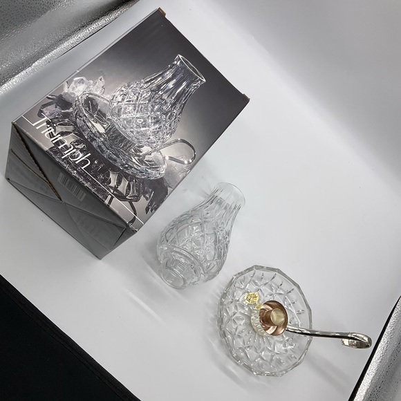 TRIUMPH LEAD CRYSTAL CANDLE LAMP MADE IN GERMANY - Picture 8 of 10